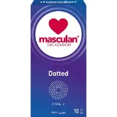 Masculan - Dotted Kondome 10 St
