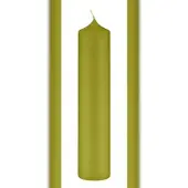 Kopschitz Kerzen Altarkerzen Scottish Grün 250 x Ø 90 mm, 4 Stück