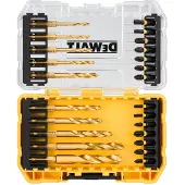 DeWalt Stahl Spiralbohrer Satz 3mm 10mm, 24-teilig für Metall