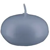 Kopschitz Kerzen Schwimmkerzen Grau/Blau Ø 60 x 24 mm, 20 Stück