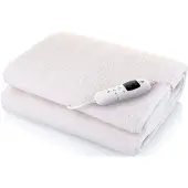 Eta Heizdecke SHAWN ETA532590000, Super weiches Polar Fleece, 7 Stufen der Temperatureinstellung 30-45 C