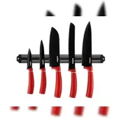Excelsa Set Von 6 Messer Phoenix Stahl Rot Und Schwarz