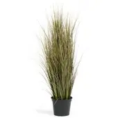 Fleur Ami Zwiebelgras Kunstpflanze 91 cm rot/grün