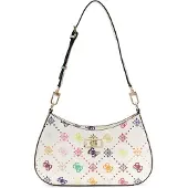 GUESS Handtasche Emelie Logo HWGM99 28180 Weiß