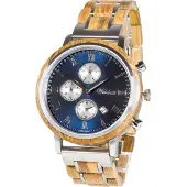 Waidzeit Herren-Chronograph "Whisky Swiss"