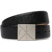 Calvin Klein Gürtel Emblem Plaque W/ Aop 35Mm Adj LV04D7082G Schwarz