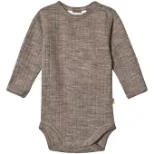 Joha Body Merinowolle, Sesame Melange, 90, Babykleidung