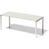 Bisley Schreibtisch Cito Maße: 200 x 65-85 x 80 cm (B x H x T) 3-Schicht-Spanplatte, melaminharz Farbe der Tischplatte: grauweiß