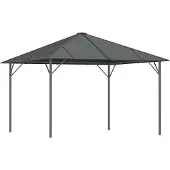 Syfax Pavillon mit Dach 3x3 m Anthrazit