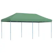 Syfax Partyzelt Faltbar Pop-Up Grün 580x292x315 cm