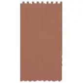 EXKLUSIV HEIMTEXTIL Voile Schlaufenschal 140x245cm braun