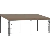 Syfax Wand-Pavillon 6x3x2,5 m Taupe