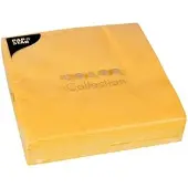 Papstar 16 X 50 Servietten, 2-lagig 1/4-Falz 40 cm x 40 cm gelb