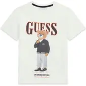 GUESS T-Shirt L6GI09 K8HM4 Weiß Regular Fit