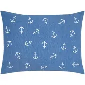 PAD Dekokissen "PIMP", steel blau, gemustert, B:40cm L:30cm, Baumwolle, Dekokissen_Sitzkissen_Kissenhüllen, Dekokissen, Embroidery