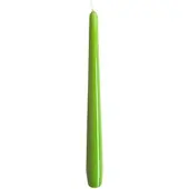 Kopschitz Kerzen Gelackte Spitzkerzen Limonegrün 290 x Ø 23 mm, 12 Stück