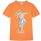 GUESS T-Shirt L6GI09 K8HM4 Orange Regular Fit