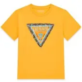 GUESS T-Shirt L6GI00 K8HM4 Gelb Regular Fit