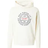 Gant Graphic Hoodie Cream Größe: L | Pullover Outlet | Herren | Weiß