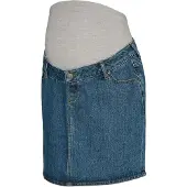 Mamalicious Cuba Denim Maternity Kurzer Rock