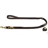 Hunter Verstellbare Führleine Sansibar Solid 15/200, d-braun