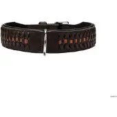 Hunter Halsband Solid Education Exclusive M (55), dunkelbraun/schwarz