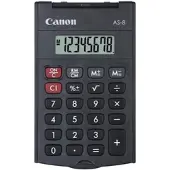 Canon Taschenrechner AS-8 dunkelgrau Packung mit 40 Stück