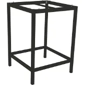 Stern Stehtischgestell Aluminium 80x80 cm