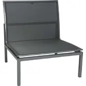Stern Skelby Lounge-Mittelelement Aluminium