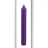 Kopschitz Kerzen Leuchterkerzen, Tafelkerzen, Haushaltskerzen Violett, 250 x Ø 25 mm, 12 Stück