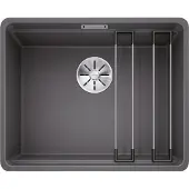 BLANCO Granitspüle "ETAGON 500-F" 1 Stk. tlg. inklusive 2 Gratis ETAGON-Schienen aus Edelstahl