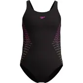 Speedo Badeanzug "Placement Muscleback" für aktives Schwimmen, chlorbeständig, schnell trocknend