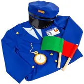 Bigjigs Toys Zugbegleiter Dress Up