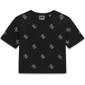 GUESS T-Shirt J6GI35 I3Z14 Schwarz Relaxed Fit 170