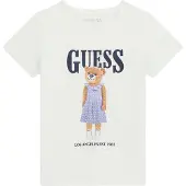 GUESS T-Shirt J6GI04 K6YW4 Weiß Regular Fit 140