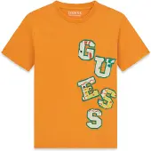 GUESS T-Shirt L6GI02 K8HM4 Orange Relaxed Fit 128