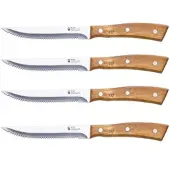 San Ignacio – Set mit 4 Moods-Steakmessern aus Edelstahl