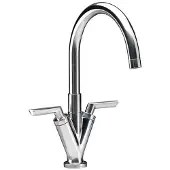 Damixa Venus, Standard, Chrom, Drehventile, Doppel, 3/8", Typ J
