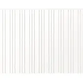 Plus Zaun Hauptelement Tangent 180 x 140 cm RAL 9010 weiß