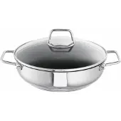 Schulte -UFER Schmorpfanne "Wega" Edelstahl 1 Stk. tlg. Induktion