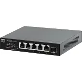 Eaton Tripp Lite series Desktop Gigabit Ethernet Unmanaged Switch PoE+ Pass-Through 5-Port 2.5 Gbps 70W Metal - Switch - unmanaged - 5 x 10/100/1000/2.5G (PoE+)