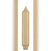 Kopschitz Kerzen Stabkerzen mit Zapfenfuß Beige, 250 x Ø 30 mm, 12 Stück