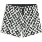 HUGO Badeshorts mit Schachbrett-Logos Grösse L