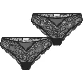 Urban Classics Panty "Ladies Allover Lace Brazilian 2-Pack"