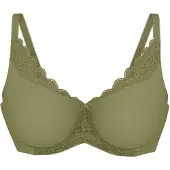 Triumph Nicht geformter BH Amourette | Grösse: 90F | Farbe: Olivgrün