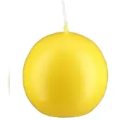 Kopschitz Kerzen Kerzen Kugelkerzen Zitrone, Ø 50 mm, 16 Stück