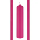 Kopschitz Kerzen Altarkerzen Fuchsia Pink 250 x Ø 70 mm, 4 Stück