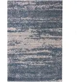 KADIMA DESIGN Teppich abstrakt Blau 200 x 290 cm - MERSEY