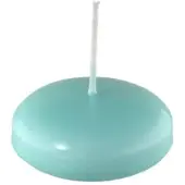 Kopschitz Kerzen Schwimmkerzen Türkis 26 x Ø 42 mm, 40 Stück