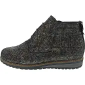 Waldlaufer Havida Schnürstiefelette Schwarz in Gr. 38.5